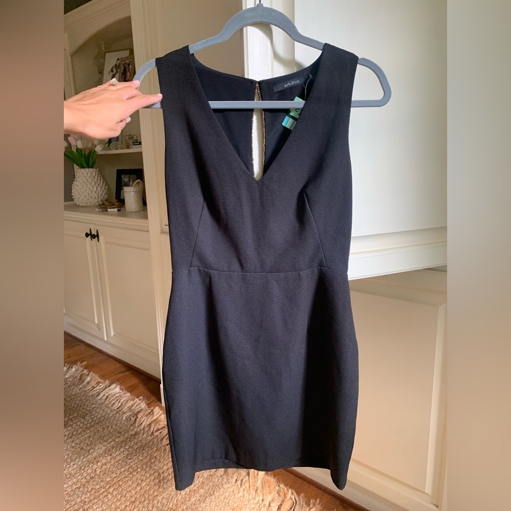 Ark & Co Black Mini Dress